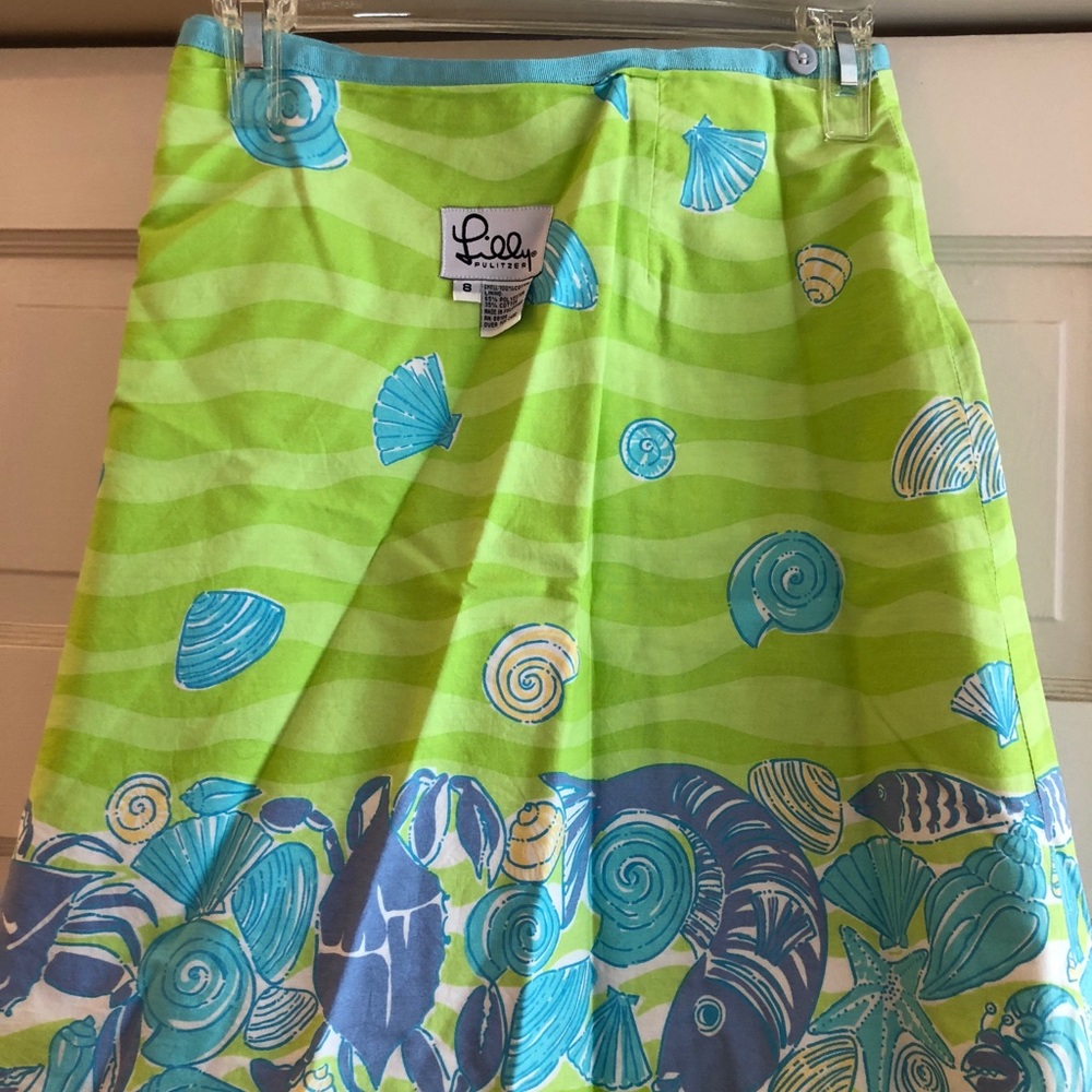 Adorable reversible lilly Pulitzer skirt